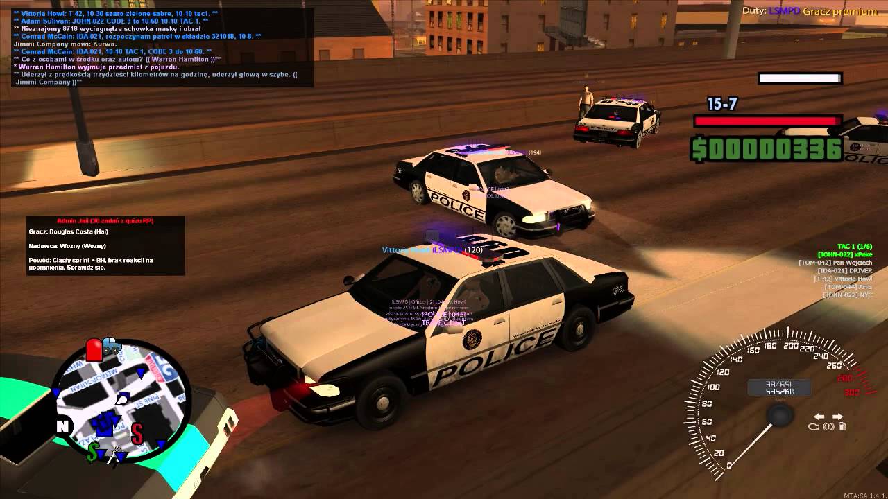 .devGaming.pl || Pościg za Sabre - LSMPD