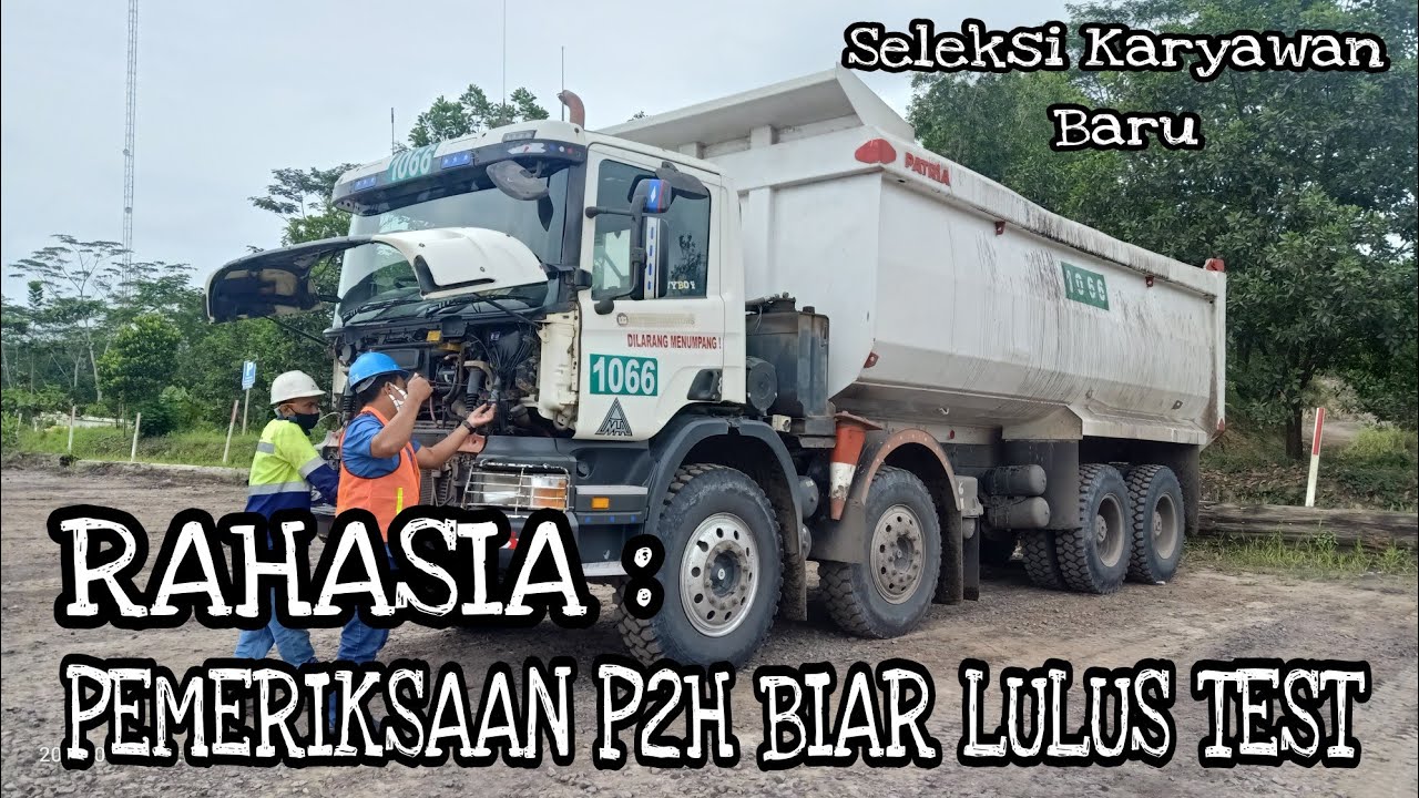 CARA MELAKUKAN P2H AGAR LULUS SELEKSI KARYAWAN BARU 🛑 APAKAH LULUS ATAU TIDAK.....???