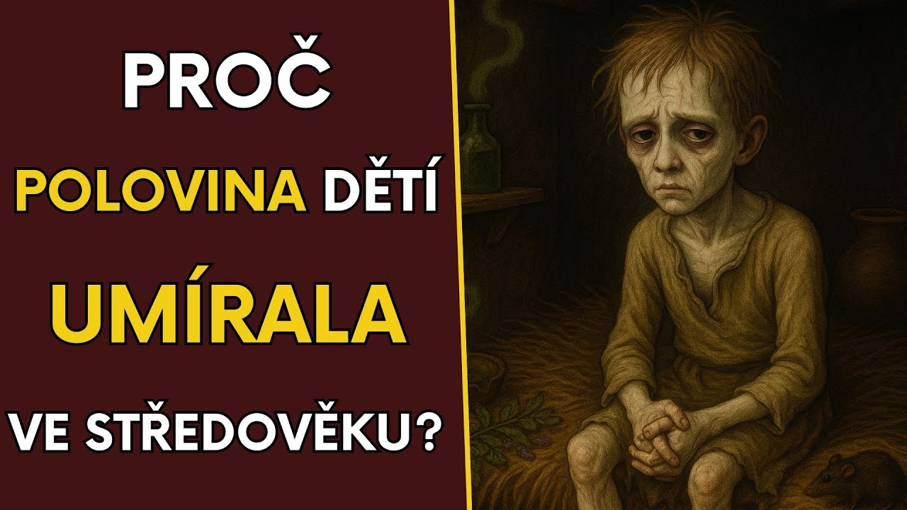 Proč se polovina dětí nedožila 7 let ve středověku?