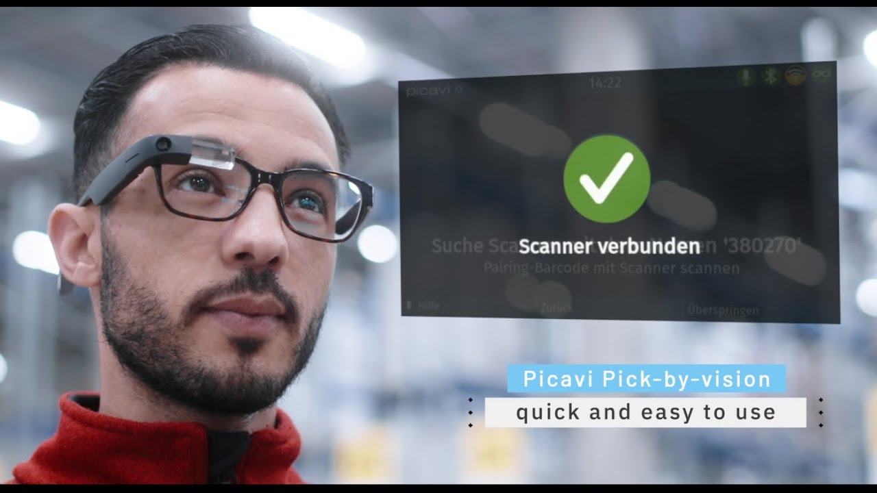 Picavi Pick-by-Vision at Schloss Wachenheim