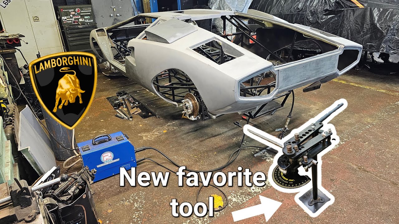 Building A Lamborghini Countach LP400 Replica : If only they made Bluetooth driveshafts !!