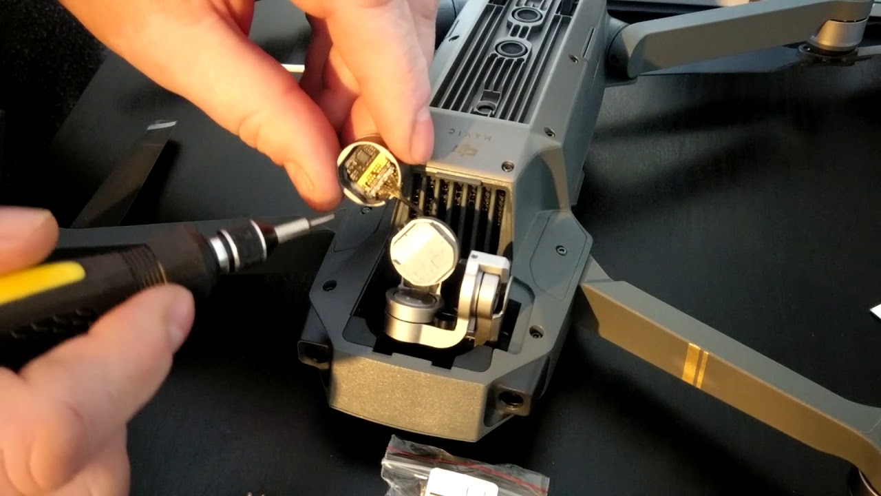 Wymiana kamery Mavic Pro/ How to replace camera lens Mavic Pro