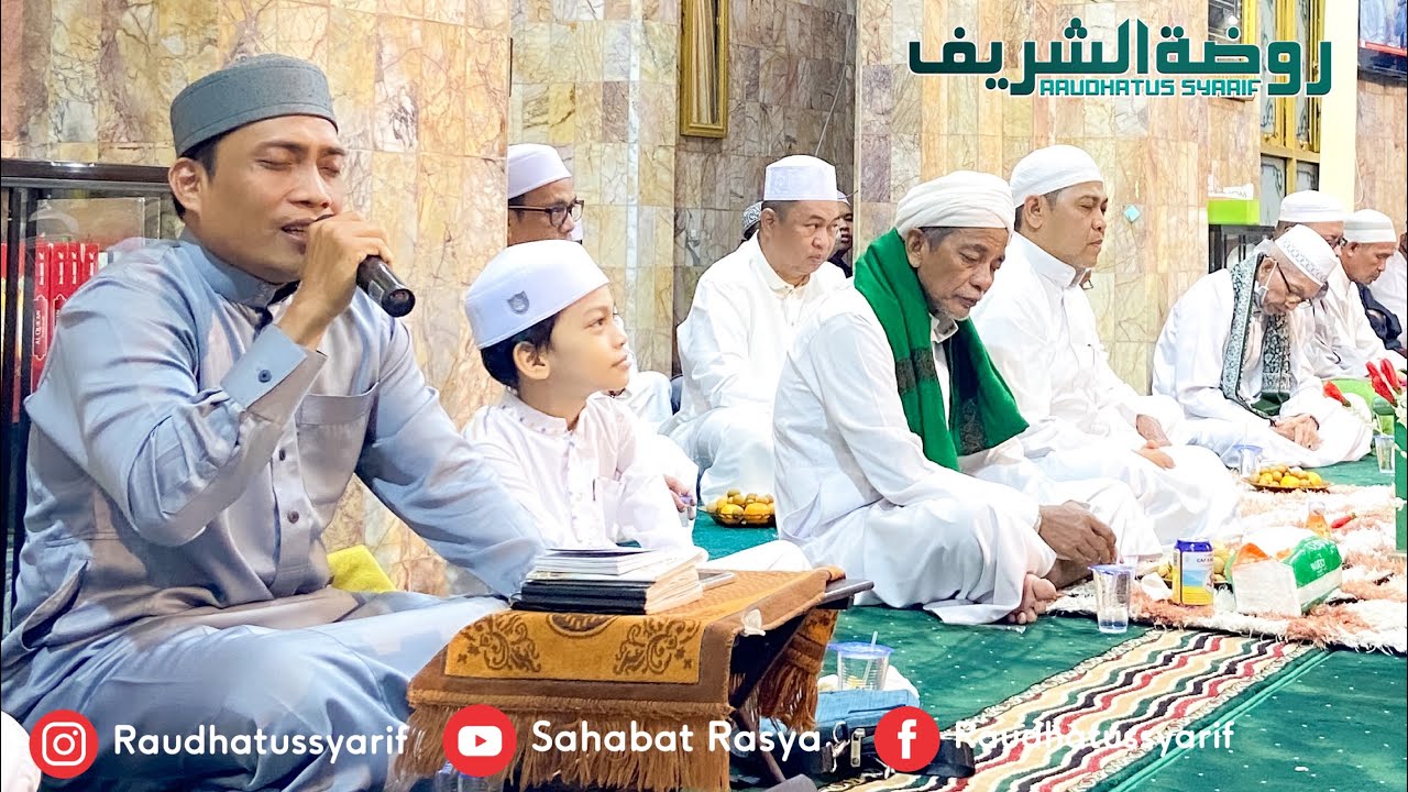 ❤️Maulid Nabi Bersama Guru H. Qomaruddin Di mesjid al Anshor banjarmasin