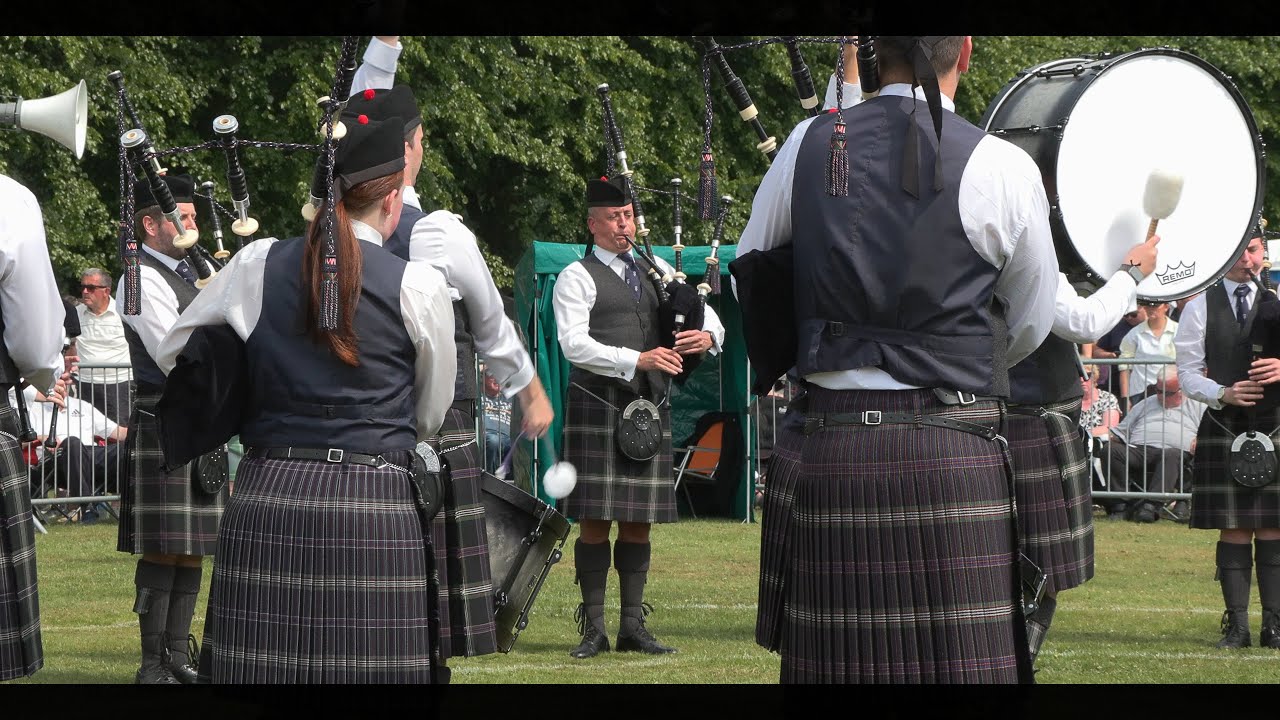 Police Scotland Federation Pipe Band's Invergordon medley at the 2023 UK Grade One Championships
