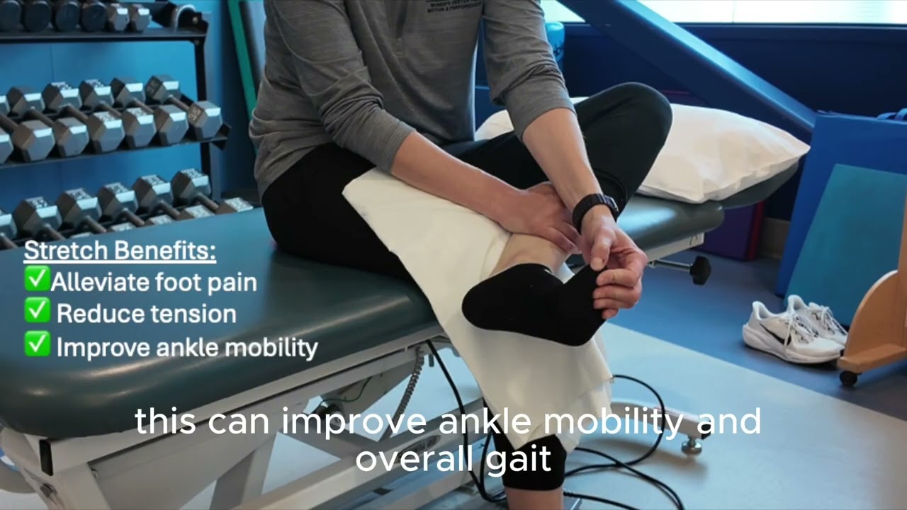 Plantar Fascia Stretch for Foot Pain Relief