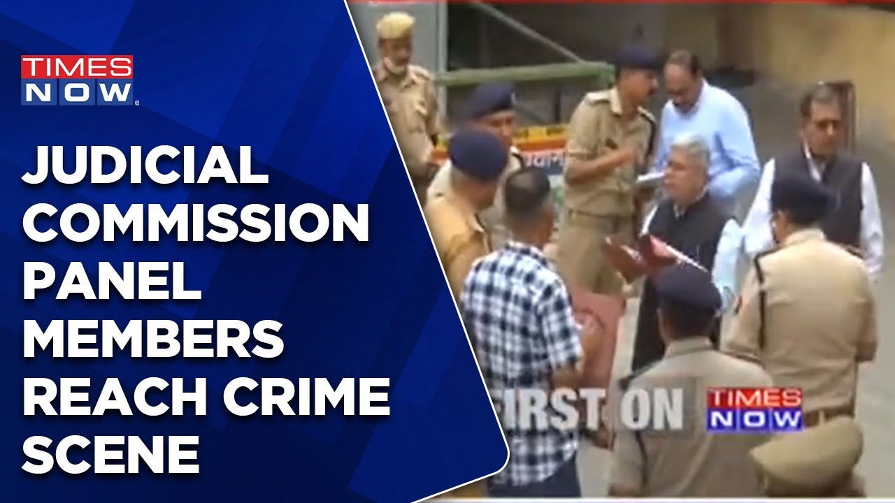 Breaking News | Judicial Commission Panel Members Reach Spot Crime Scene Of Atiq & Ashraf's Murder