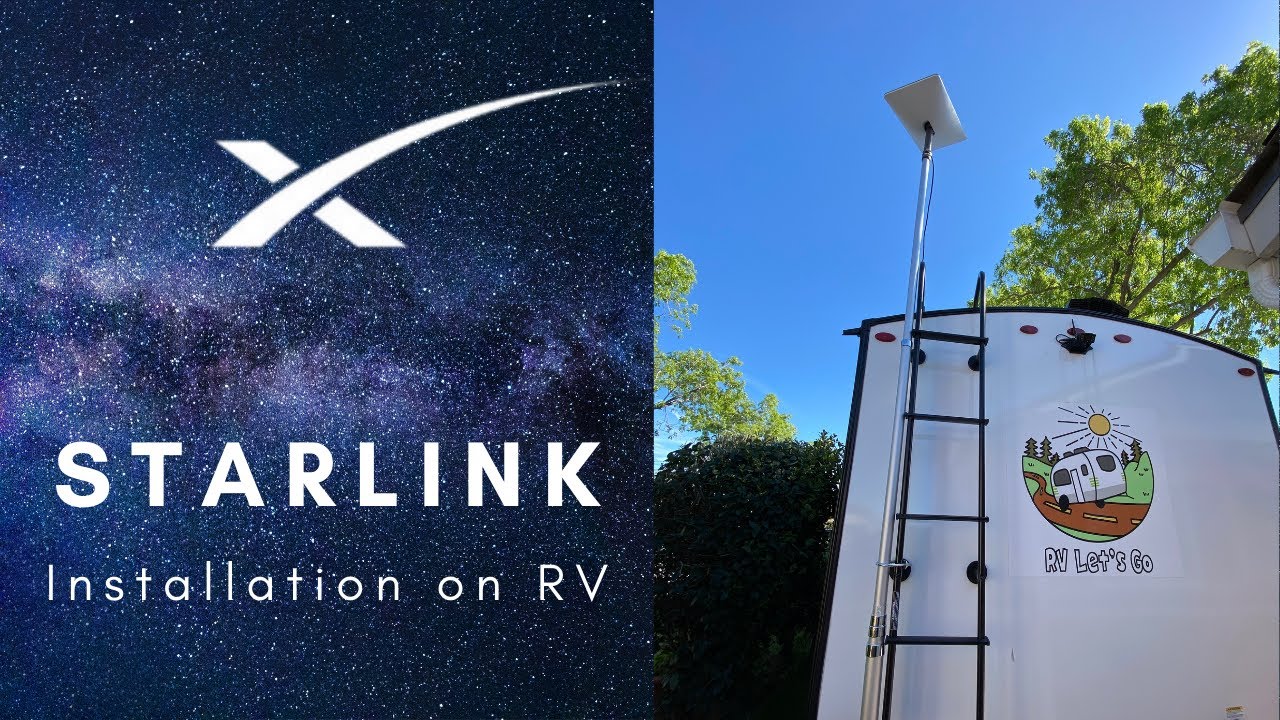 StarLink installation on RV
