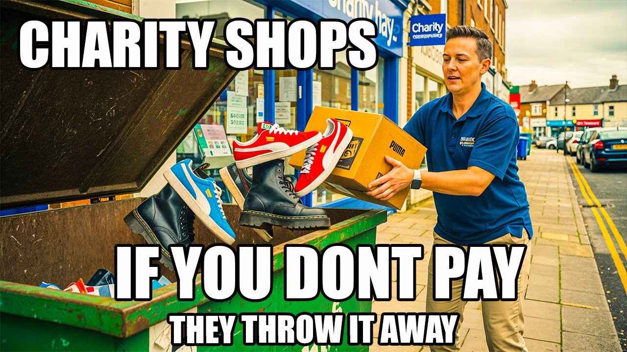 The CRAZY Things CHARITYS Throw Away Will Blow Your Mind! DUMPSTER DIVING UK