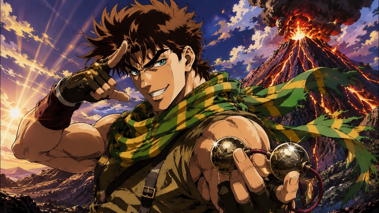 Joseph Joestar // JoJo's Bizarre Adventure - Love On My Side Lyric Video