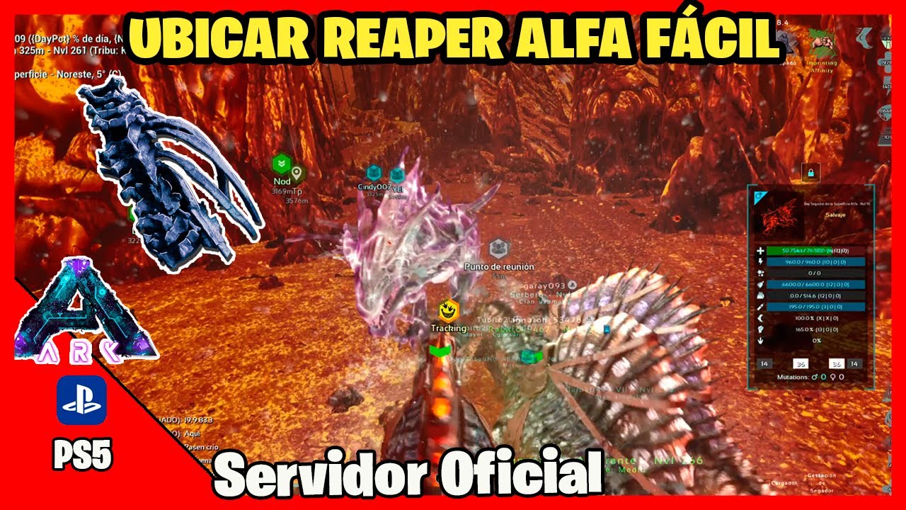 Mejor método para ubicar Reaper ALFA | ARK Ascended