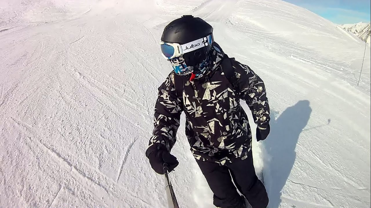 Skiing in Val d'Allos - La Foux 2016