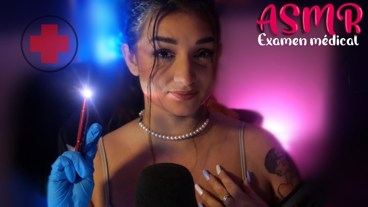 ASMR FRANÇAIS : RÔLEPLAY EXAMEN MEDICAL 👩🏻‍⚕️