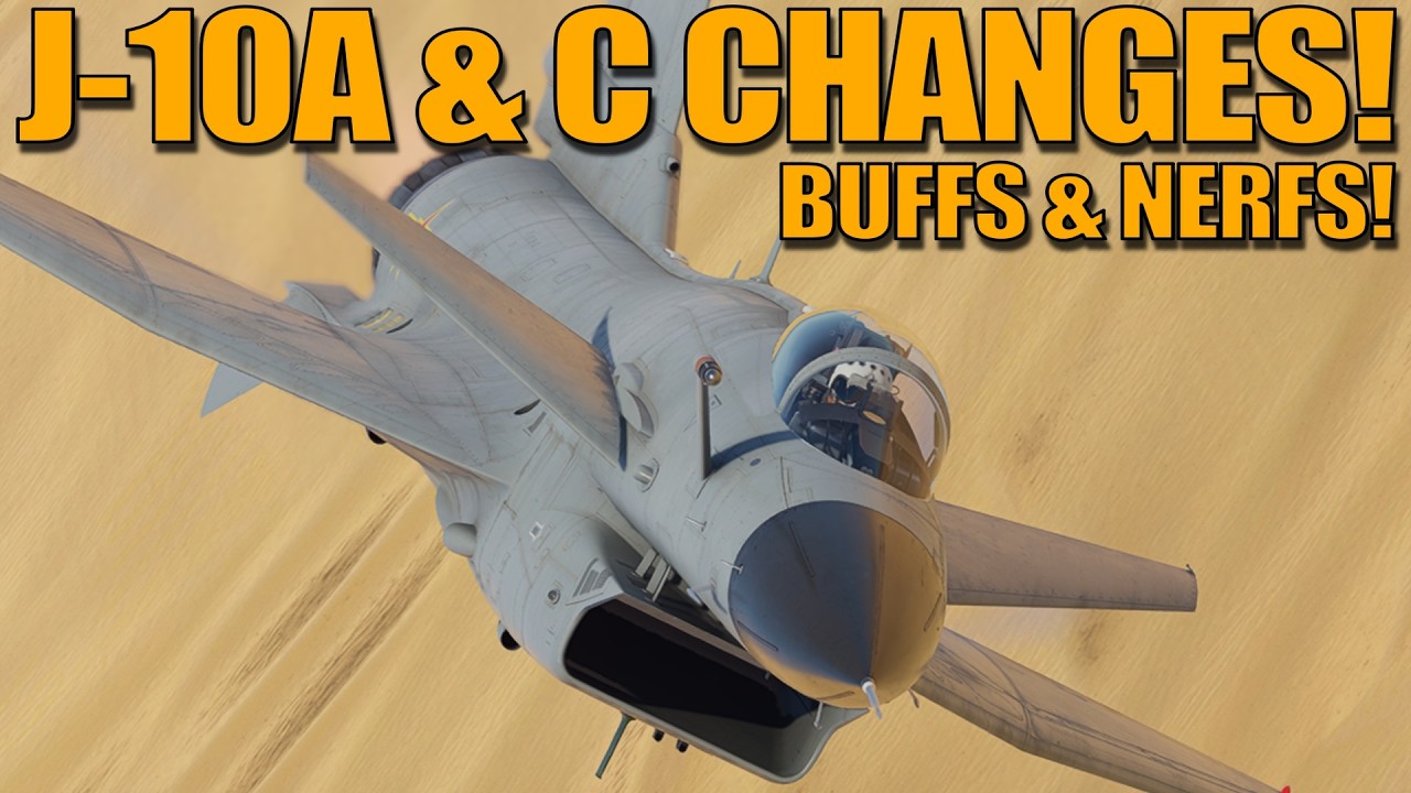 ИЗМЕНЕНИЯ J-10A и C! НЕРФЫ и БАФФЫ! &mdash; War Thunder