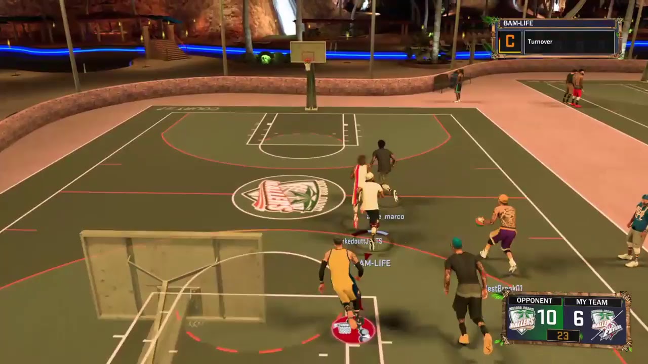 AND 1 StreetBall || NBA 2K17 SUNSET BALLERz