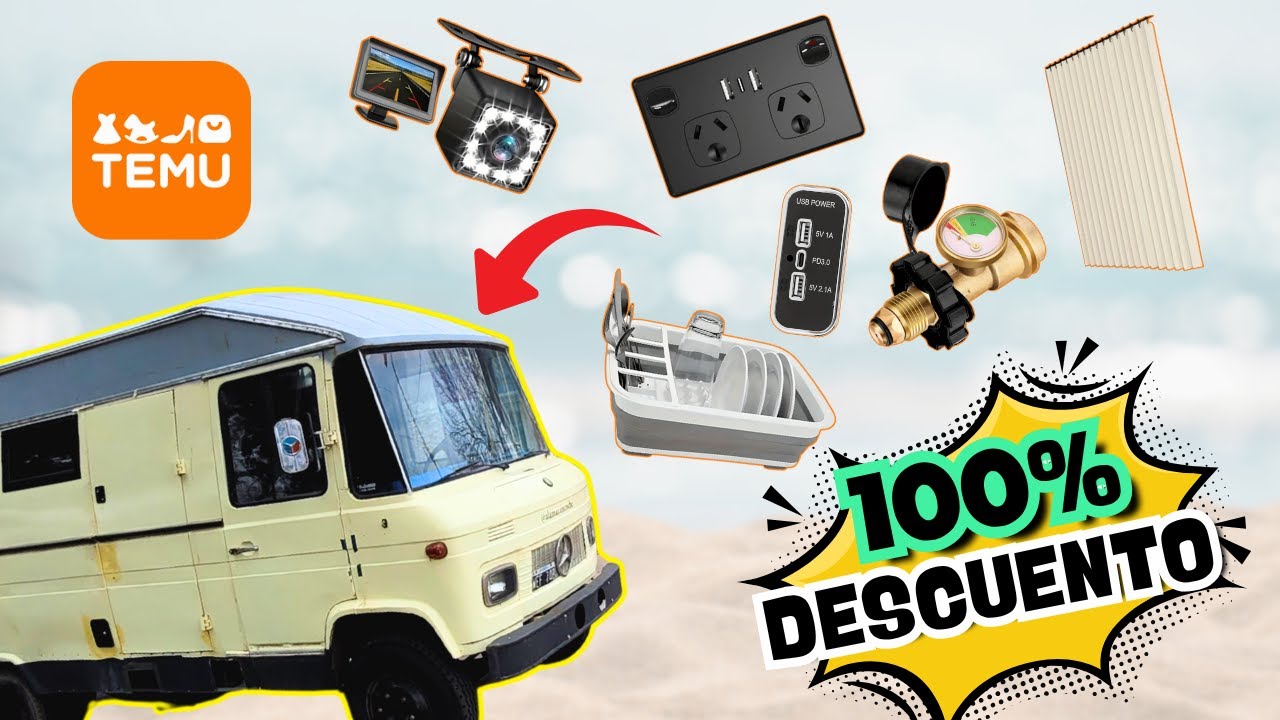 EXTRA!! Accesorios para Motorhome a 0$ en TEMU