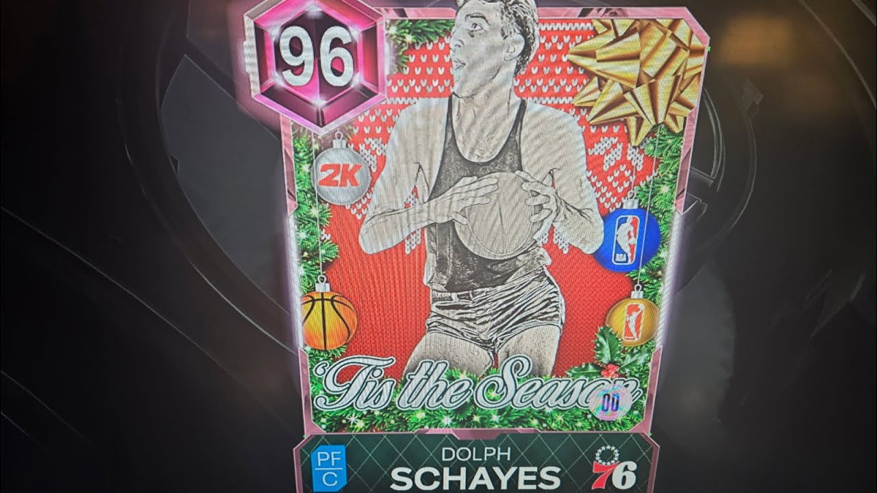 “Tis THE SEASON” 96 OVR PINK DIAMOND DOLPH SCHAYES PACK OPENING 👀🚨👀🚨#MyTEAM #NBA2K26 