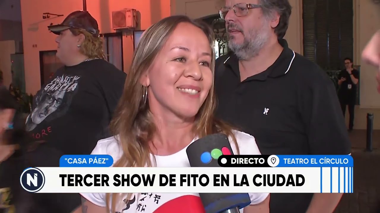 Semana Páez: Fito celebró su cumpleaños en El Círculo | TELEFE ROSARIO