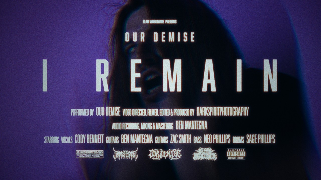 OUR DEMISE - I REMAIN [OFFICIAL MUSIC VIDEO] (2026) SW EXCLUSIVE