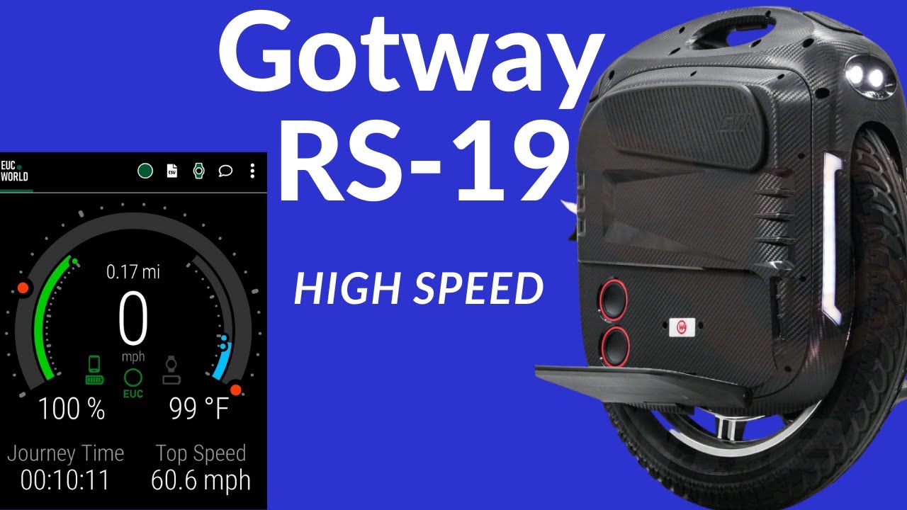Gotway RS-19 HighSpeed First Look||Unboxing