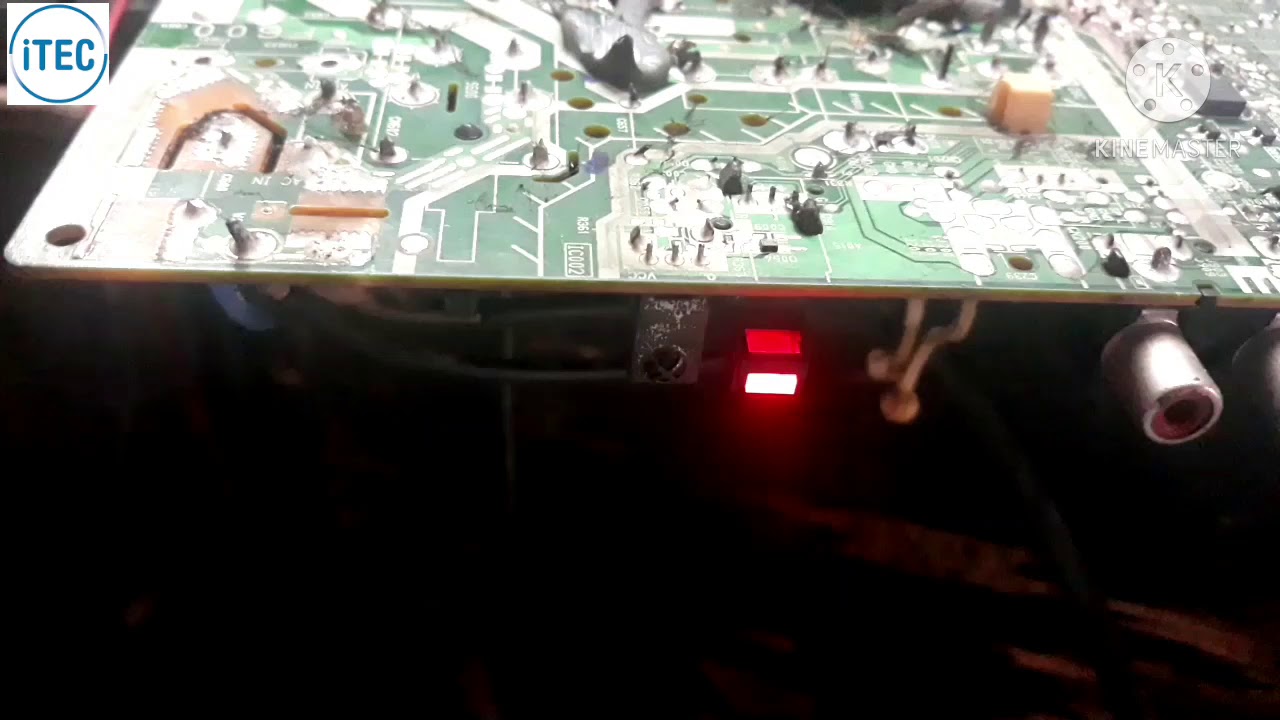 SONY CRT TV 4 time blinking cord