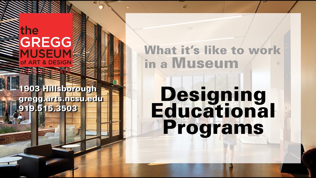 Jobs at the Gregg Museum: Museum Educator