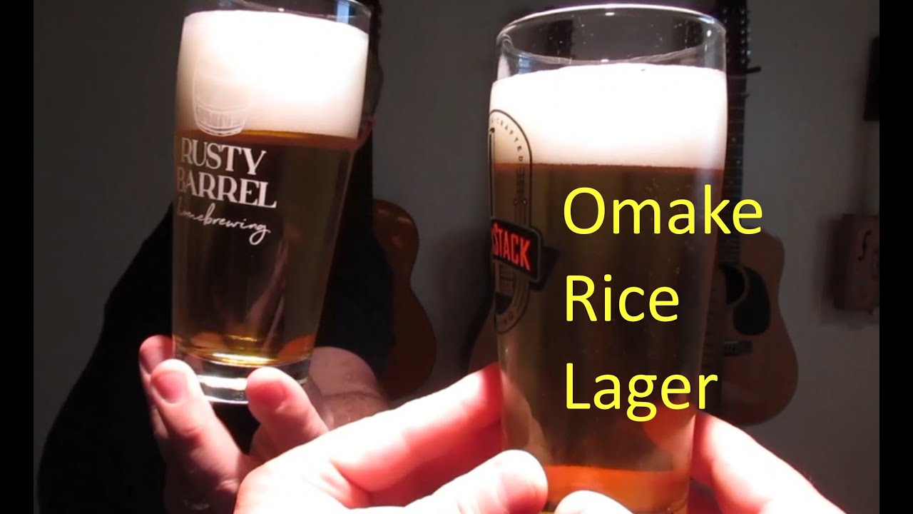Omake Japanese Rice Lager - Bigger, Stronger, Delicious.
