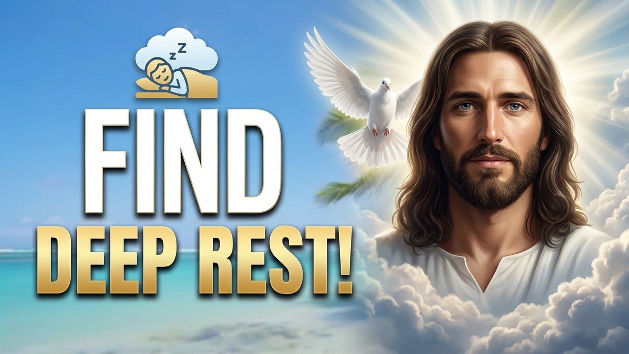 Lay Down Your Worries, Find Deep Rest!