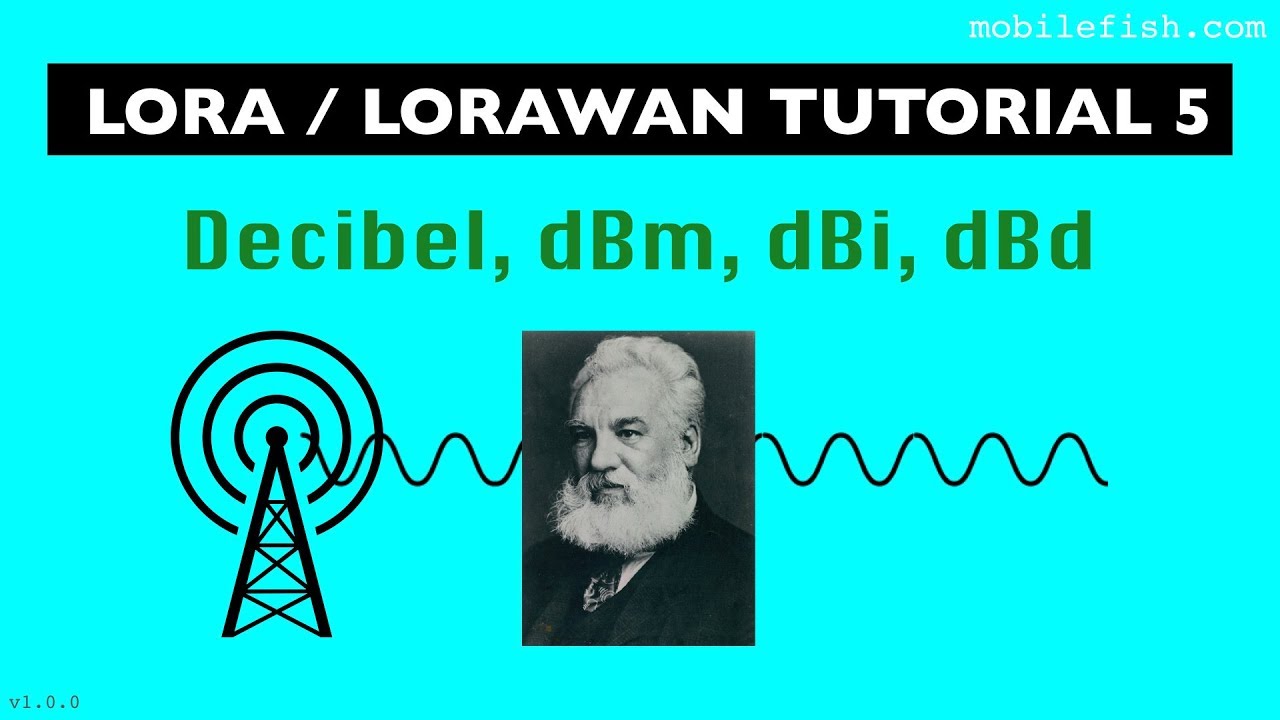 Учебник LoRa/LoRaWAN 5: децибел, дБм, дБи, дБд