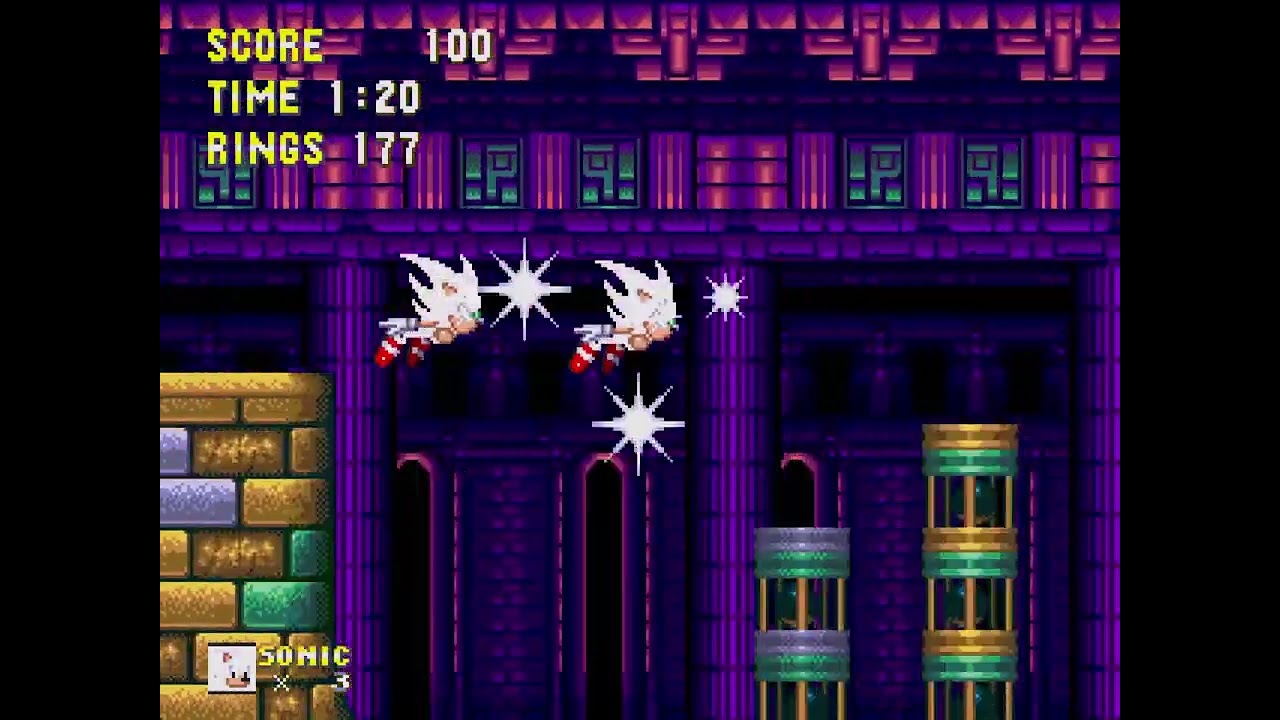 Sonic 3 and Knuckles Glitches and Oversights - Hydrocity Zone (HD Remake)