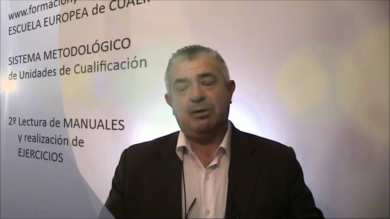ESCUELA EUROPEA DE CUALIFICACION PROFESIONAL - Metodolog&iacute;a de las Unidades de Cualificaci&oacute;n