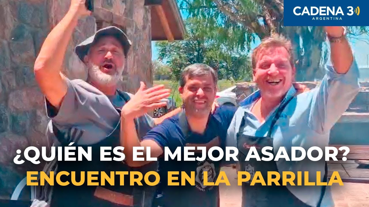Guille Hemmerling enfrenta a Zárate y Grimaldi: ¿quién será mejor asador? | Encuentro en la Parrilla