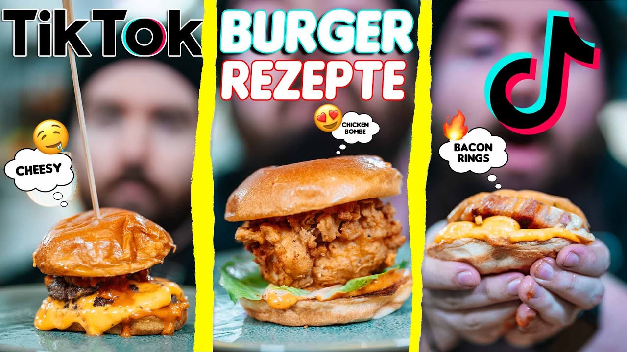Wir TESTEN TIKTOK Burger REZEPTE