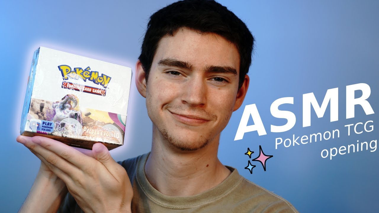 ASMR *NEW* Pokémon TCG Booster Box Opening | Scarlet & Violet Paldea Evolved