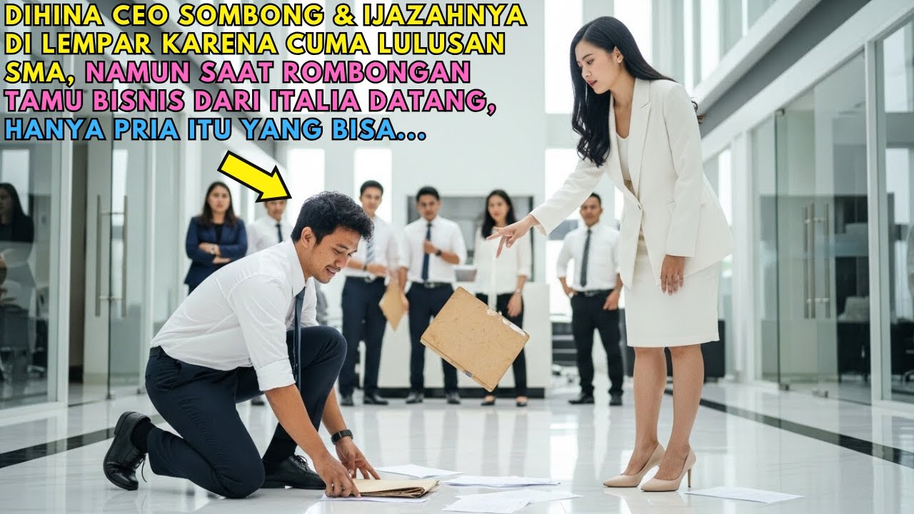 DIUSIR KARENA IJAZAH SMA, DETIK BERIKUTNYA DIA JADI PENYELAMAT KONTRAK INTERNASIONAL