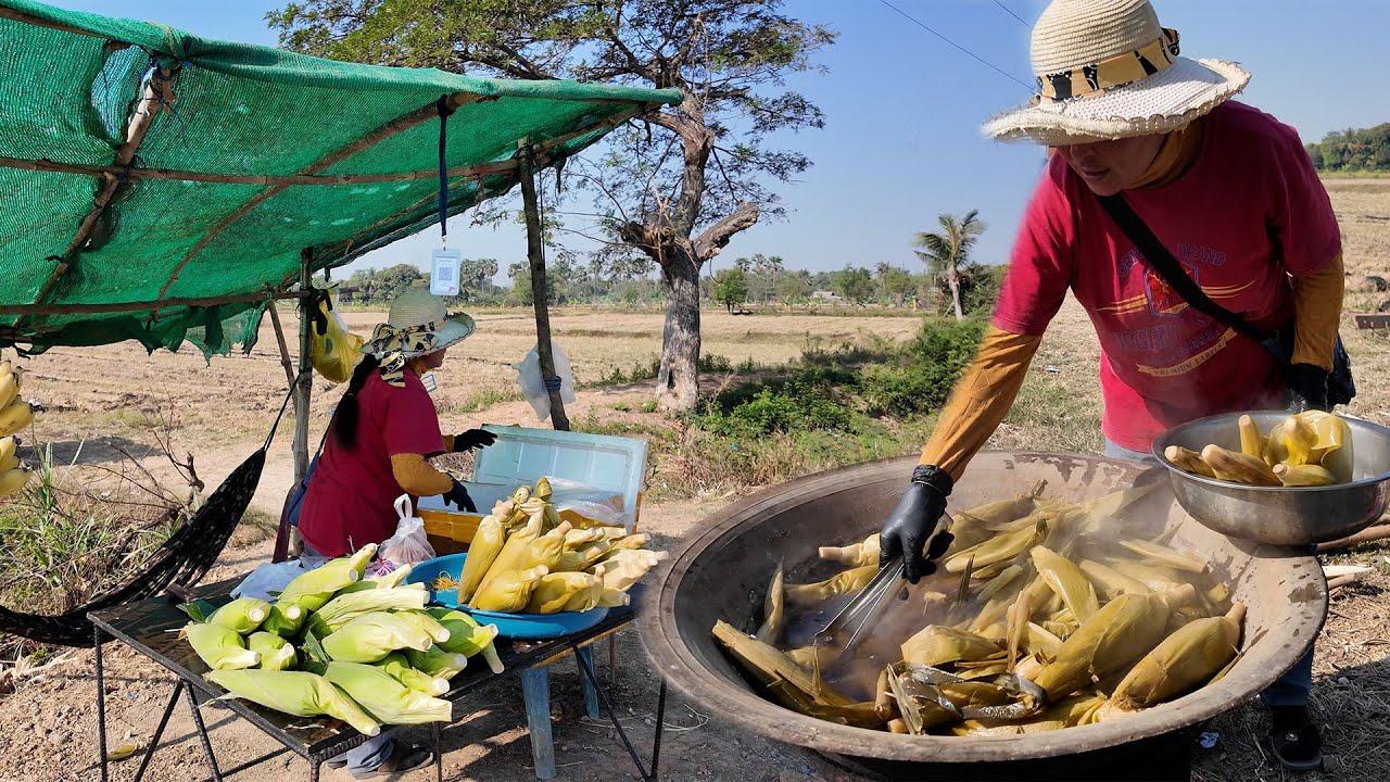ផ្សារមុខវត្តអូរប្រាសាទ​ ម៉ោង៨មិនទាន់ទេបាត់អ្នកលក់ស្ងាត់ទាំងអ្នកទិញ​