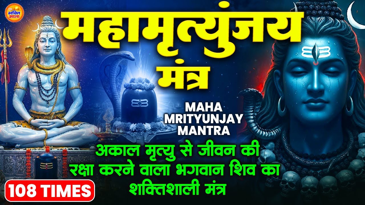 Mahamrityunjay Mantra - आज शक्तिशाली महा मृत्युंजयमंत्र सुनने से आपकी आयु लंबी होगी #mahamrityunjaya