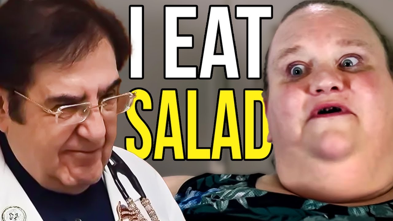 600 Pound Woman Claims She Only Eats Salad