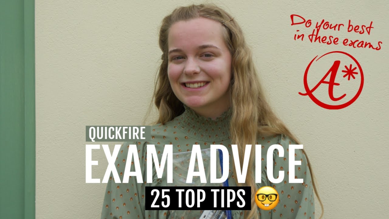 25 TOP EXAM TIPS (in under 5 minutes) || do your best in exams