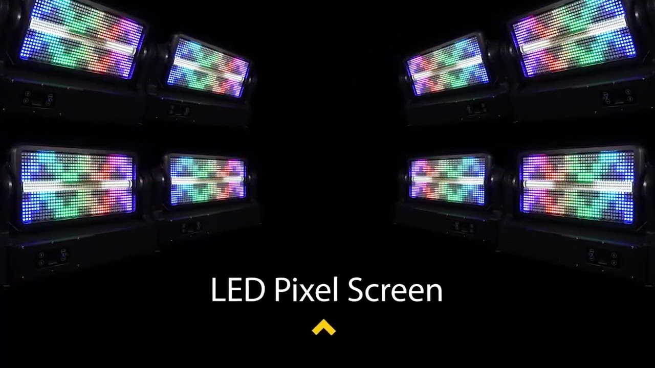 SHEHDS Waterproof LED 1000W RGB Strobe Moving  Head Lighting