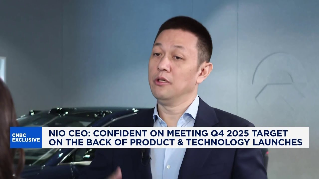NIO CEO confident that firm will break even in 2025 despite brutal competition