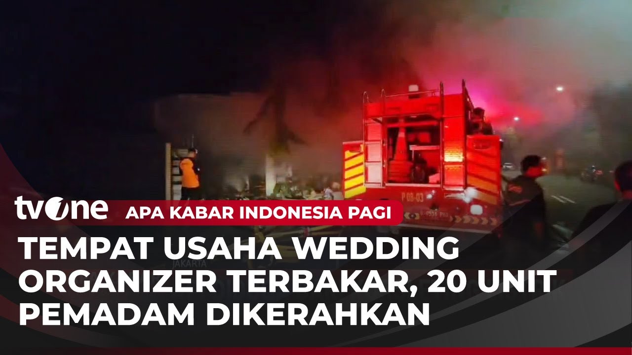 Diduga Korsleting Listrik, Tempat Wedding Organizer Terbakar | AKIP tvOne