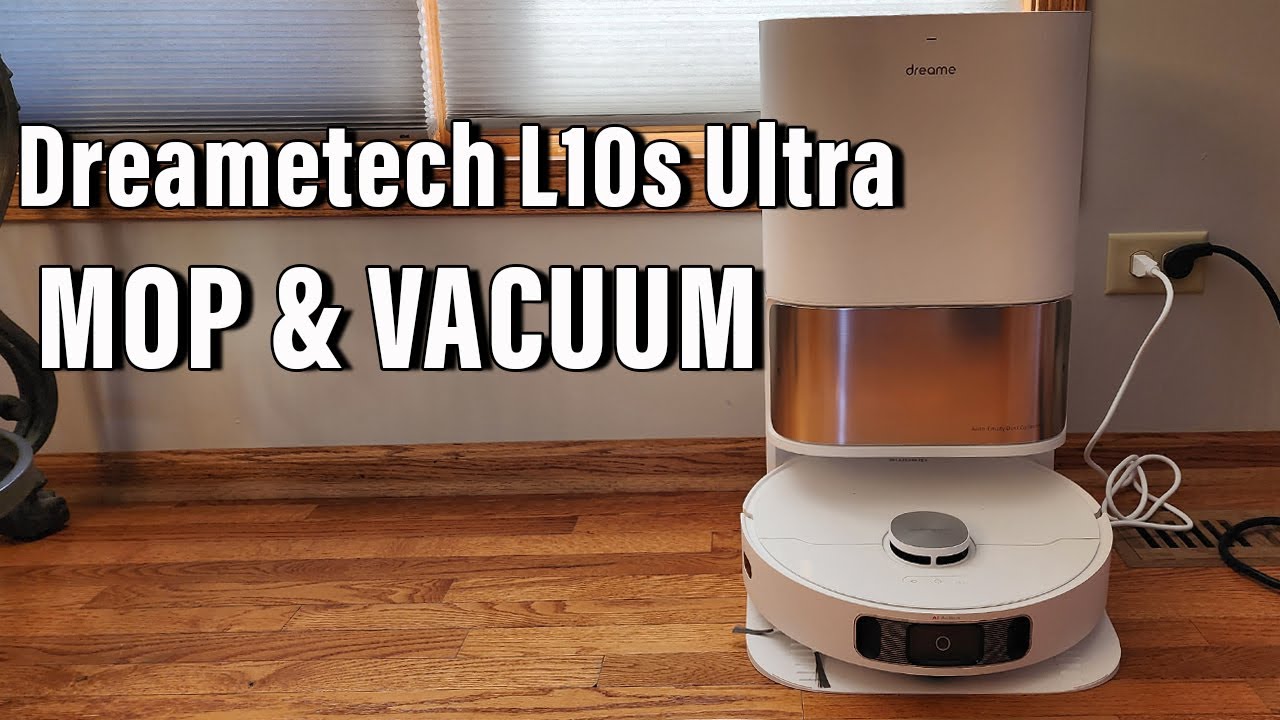 Keep Your Floors Clean with the  Dreametech L10s Ultra Robot Vacuum