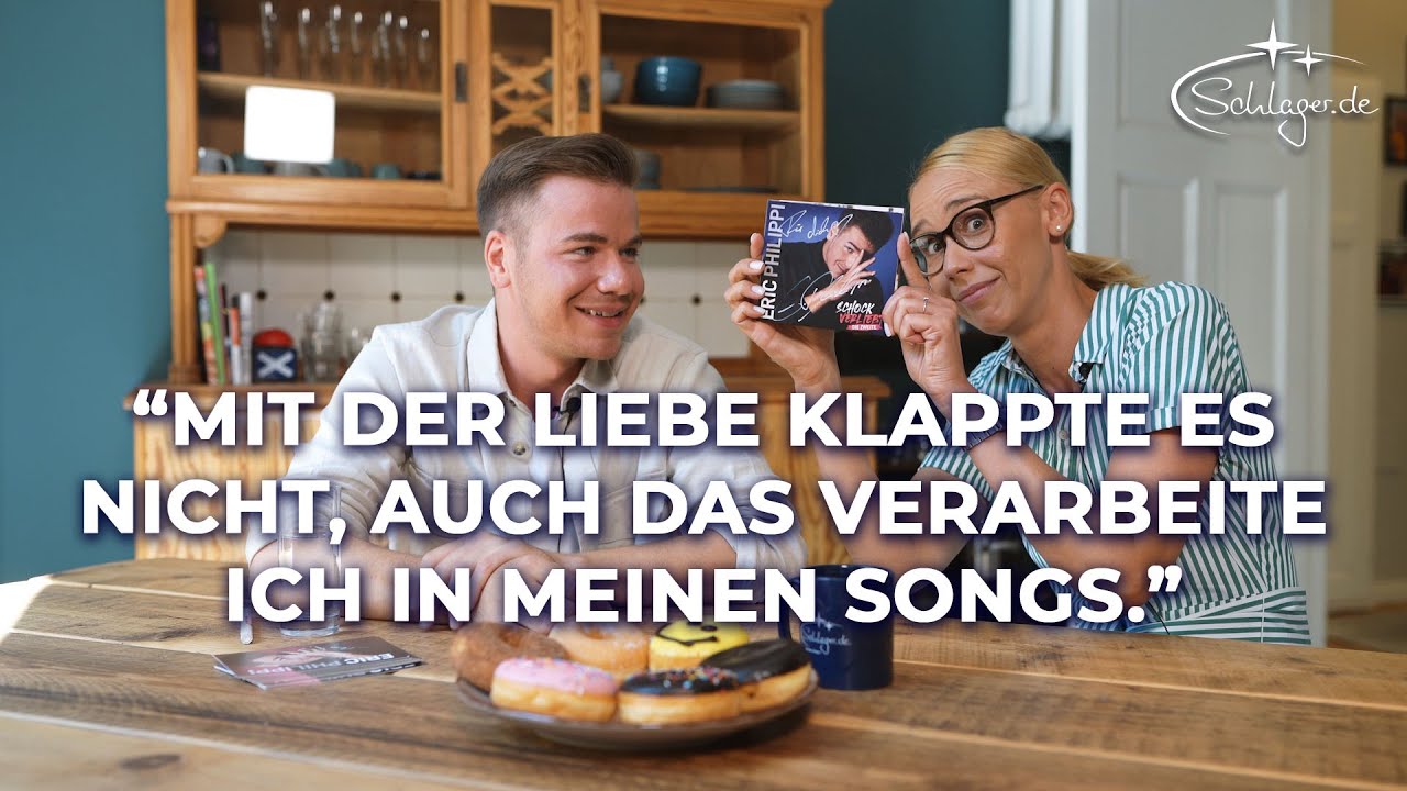 Hier verrät Schlager-Newcomer Eric Philippi, ob er eine Freundin hat... 🥰​