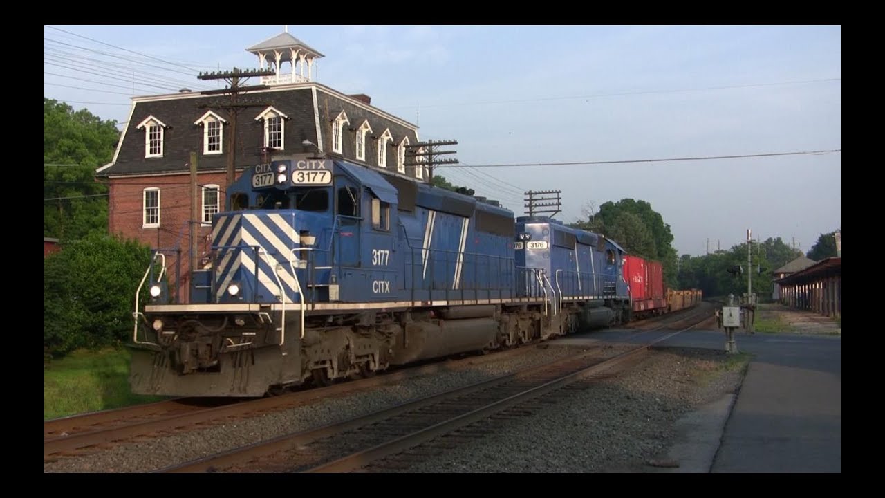 Canadian Pacific and Norfolk Southern Trains on the NS Harrisburg Line: Summer 2011