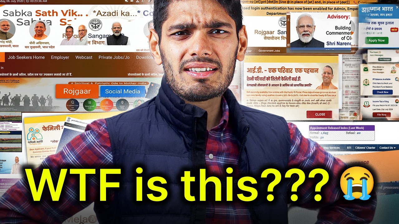 Trauma ft. Indian government websites 😭