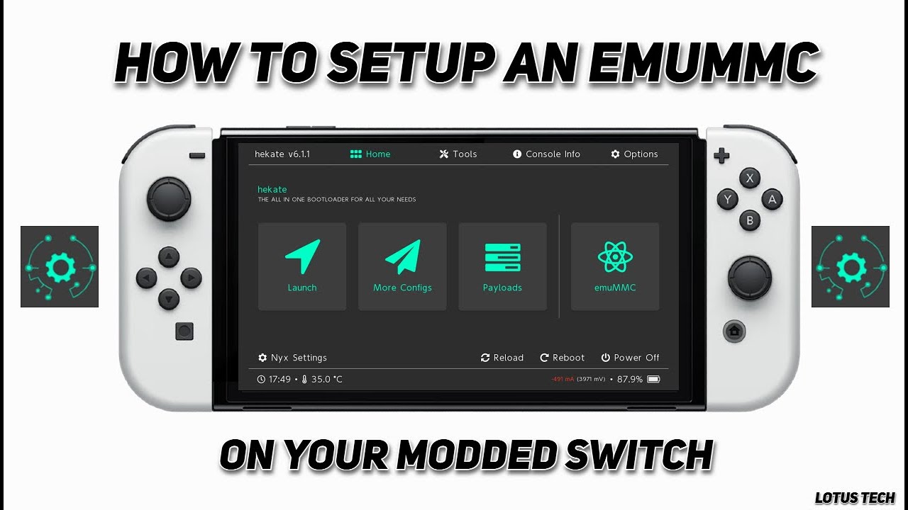 Как настроить emuMMC на модифицированном коммутаторе Emu NAND Guide