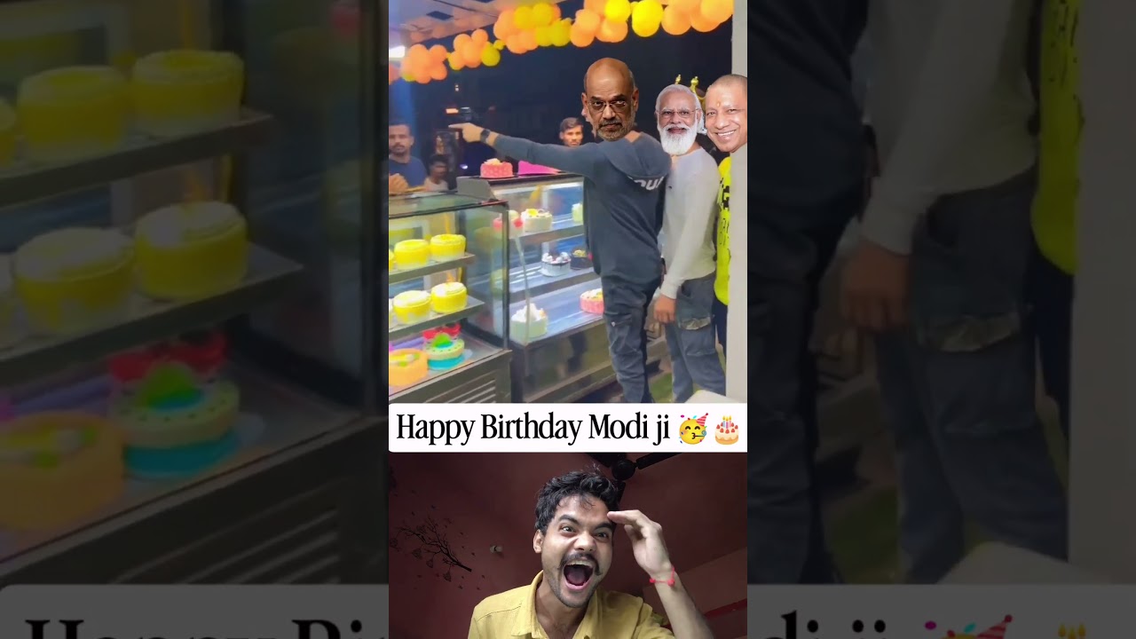 Happy Birthday Modi ji😆😱 #shorts