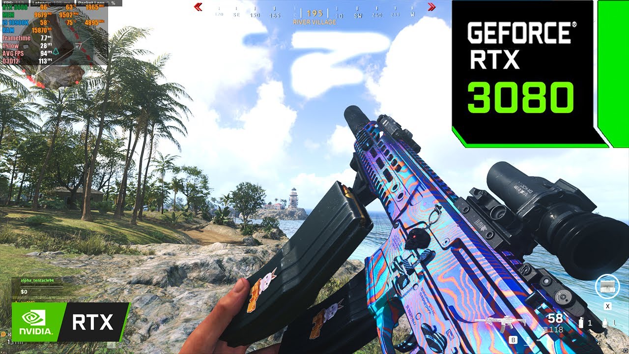 Warzone Battle Royale | RTX 3080 10GB ( 4K Maximum Settings Ray Tracing ON )
