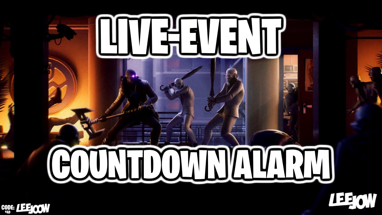 Fortnite - The Device Event / LIVE-Event Countdown Alarm | 'Extended' (Audio)