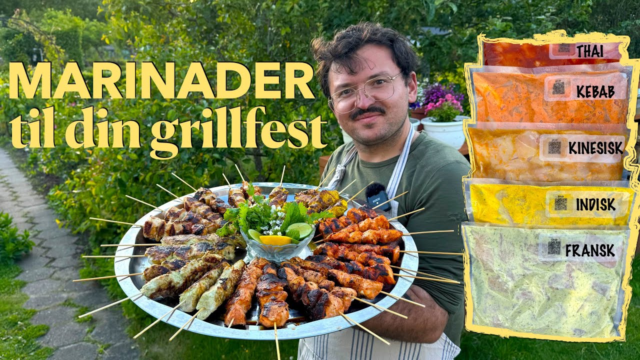 annonce 5 lande - 5 marinader! 🇹🇭🇮🇳🇫🇷🇨🇳🇹🇷🤤